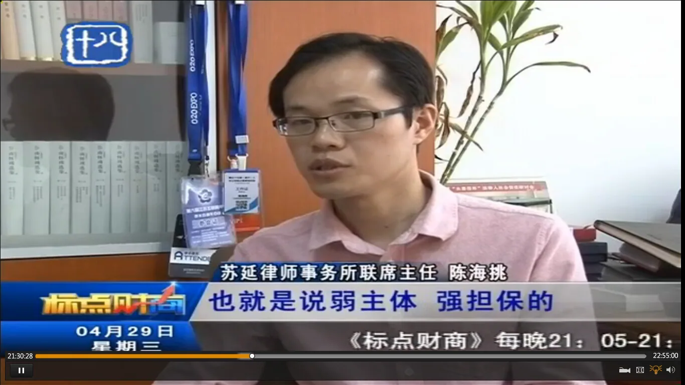 陈海挑律师应邀访谈河北融投对 P2P的影响—图片4